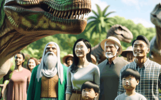 T-Rex wrócił! Spotkaj go twarzą w twarz w parku dinozaurów!