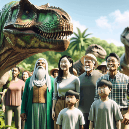 T-Rex wrócił! Spotkaj go twarzą w twarz w parku dinozaurów!