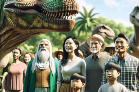 T-Rex wrócił! Spotkaj go twarzą w twarz w parku dinozaurów!