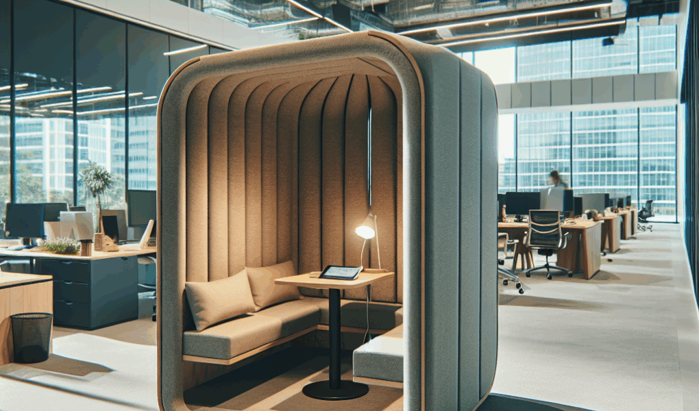 Budka akustyczna - prywatność w open space