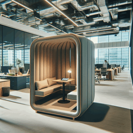 Budka akustyczna - prywatność w open space