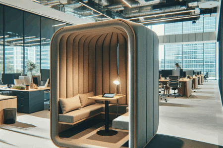 Budka akustyczna - prywatność w open space