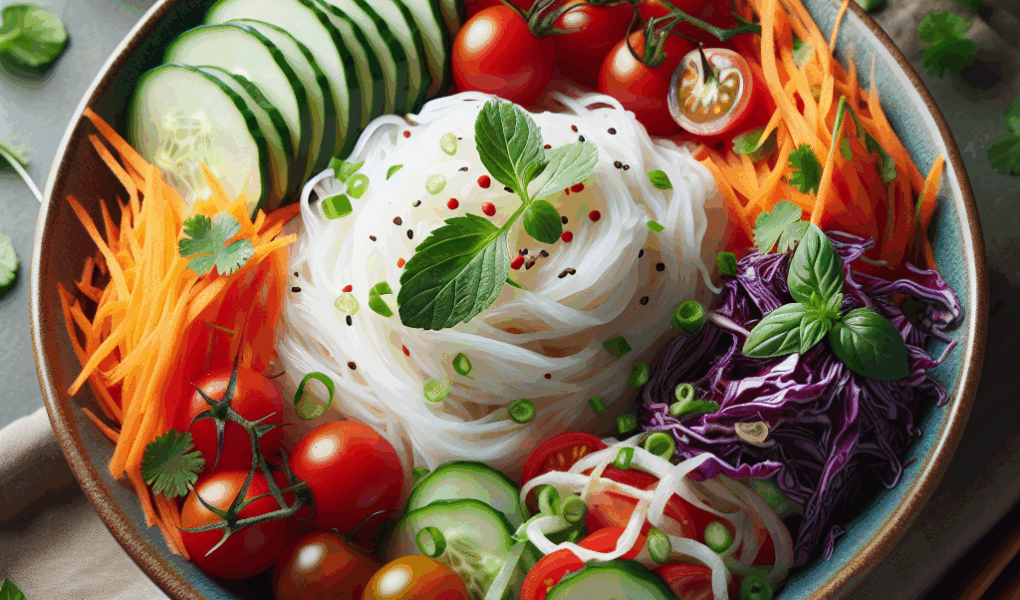 Te przepisy na sałatkę z makaronem ryżowym musisz znać!