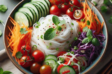 Te przepisy na sałatkę z makaronem ryżowym musisz znać!