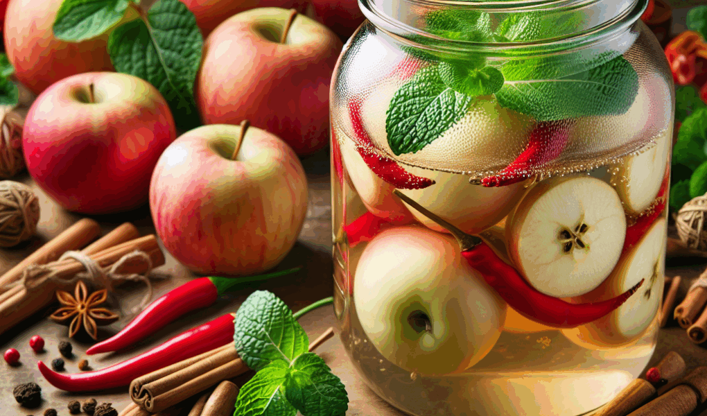 Kiszone jabłka: przepis na zdrowy i orzeźwiający dodatek