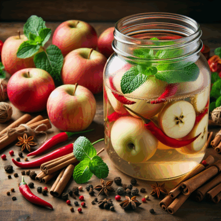 Kiszone jabłka: przepis na zdrowy i orzeźwiający dodatek