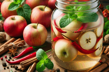 Kiszone jabłka: przepis na zdrowy i orzeźwiający dodatek