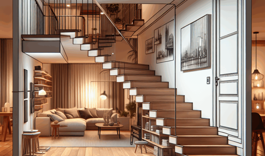 Schody zabiegowe – jak optymalnie wykorzystać przestrzeń w domu?