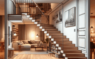 Schody zabiegowe – jak optymalnie wykorzystać przestrzeń w domu?