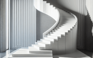 Schody zabiegowe w kształcie litery U – jak zaplanować przebieg stopni, aby były wygodne i bezpieczne?