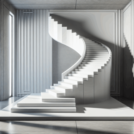 Schody zabiegowe w kształcie litery U – jak zaplanować przebieg stopni, aby były wygodne i bezpieczne?