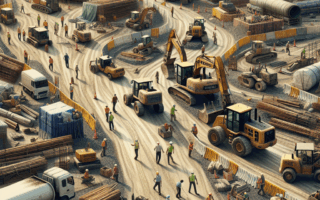 Jak zaplanować przebieg dróg tymczasowych na dużej budowie?