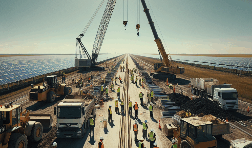 Dlaczego drogi tymczasowe są niezbędne przy budowie instalacji PV?