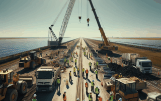 Dlaczego drogi tymczasowe są niezbędne przy budowie instalacji PV?