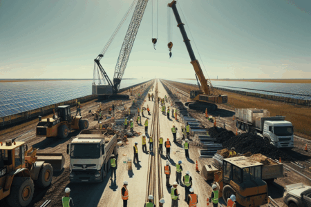 Dlaczego drogi tymczasowe są niezbędne przy budowie instalacji PV?