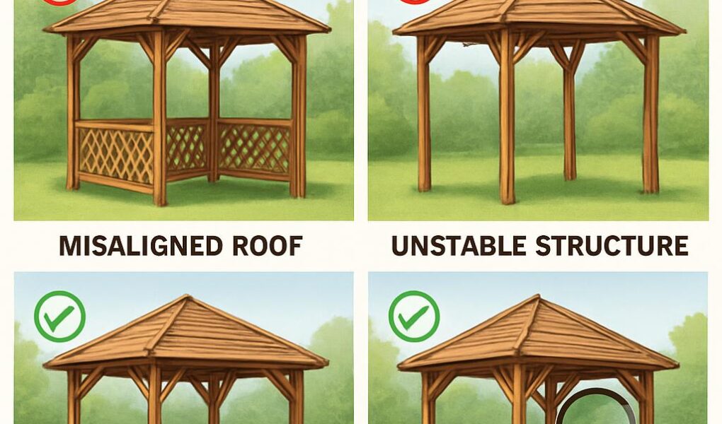 Altany drewniane do samodzielnego montażu – błędy, które skracają trwałość i jak ich uniknąć