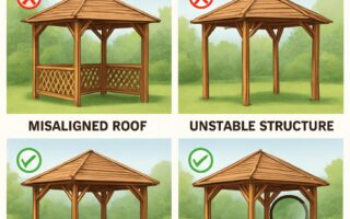 Altany drewniane do samodzielnego montażu – błędy, które skracają trwałość i jak ich uniknąć