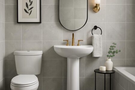 Najlepsze pomysły na małą łazienkę i WC dla gości